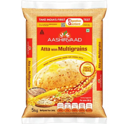 Aashirvaad Multigrains Atta High Fibre, 15 KG