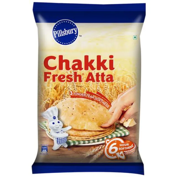 Pillsbury Atta/Godihittu - Chakki Fresh, 1 kg Pouch