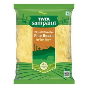 Tata Sampann Fine Besan/Kadale Hittu - 100% Chana Dal, 500 gm
