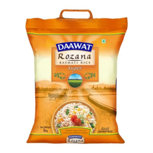 Daawat Basmati Rice/Basmati Akki - Rozana Super 90, 1 kg