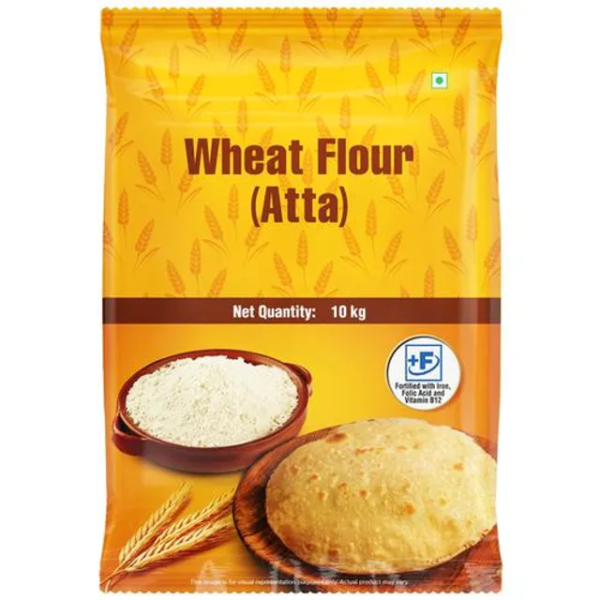 Super Saver Wheat Flour (Atta/Godihittu), 10 kg Pouch