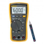 Fluke 117/EFSP Digital Multimeter Kit- Includes the R5100 Non-Contact AC Voltage Detector FREE