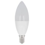 LED bulb E14 230V 8W 720lm C37 candle shape neutral white 4000K, LEDOM