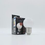 LED bulb E27, 1W, G45, 240Vac, RGB, color flashing