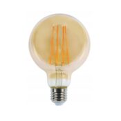 LED bulb E27 230V ST64 1W, 55lm, FILAMENT, amber white 2200K, ORO