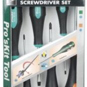 6 Pcs Pro-Soft Screwdriver (SL- &PH), SD-2301 Pro'sKit