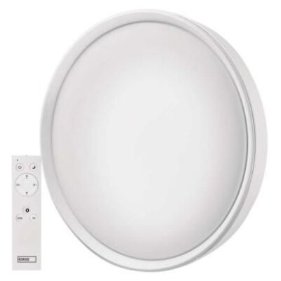 LED Ceiling lamp ILVI, round 45W, dimmable, changeable CCT, EMOS Lighting