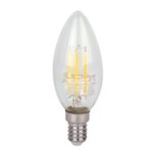 LED bulb E14 5W 2700K 600lm 220-240V FILAMENT C35 CANDLE DIMMABLE LED line LITE