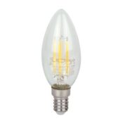 LED bulb E14 5W 4000K 600lm 220-240V FILAMENT C35 CANDLE DIMMABLE LED line LITE