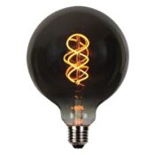 LED bulb E27 4W 1800K 150lm 220-240V FILAMENT G125 GLOBE RETRO VINTAGE GRAPHITE DIMMABLE LED line PRIME