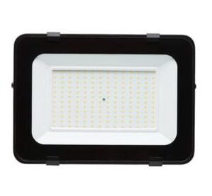LED floodight LED 150W neutral white 230Vac, 12000lm, IP65, black, ASALITE