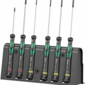 Screwdrivers set 2035/6B, 6 pcs with holder 118152 Wera